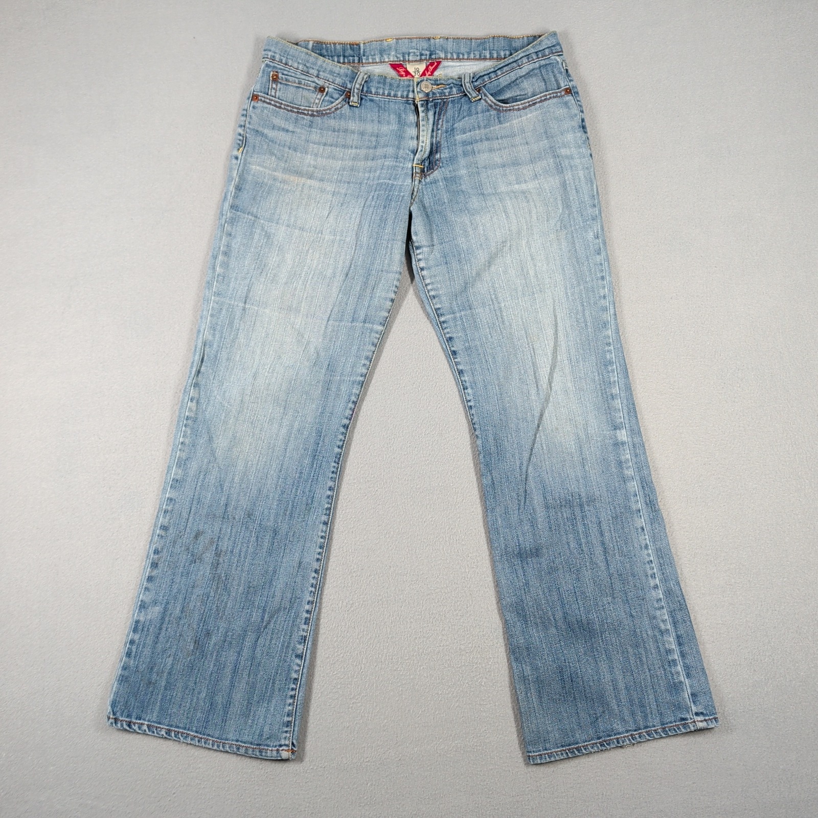 Lucky Brand Jeans Womens 30 Blue Light Wash Denim Bootcut Regular Inseam Cas